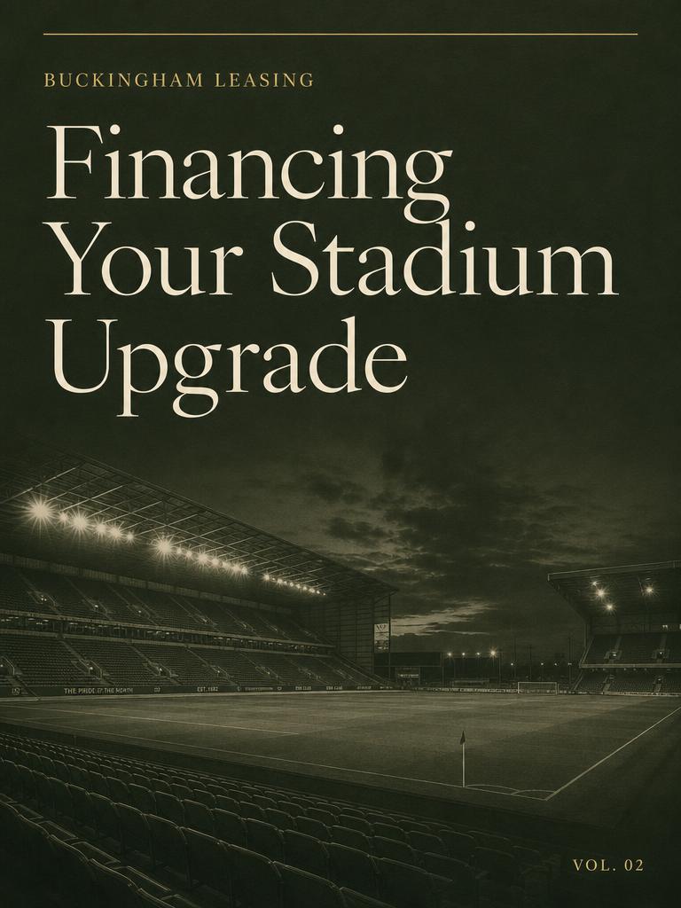 Financing Your Stadium Upgrade — whitepaper cover