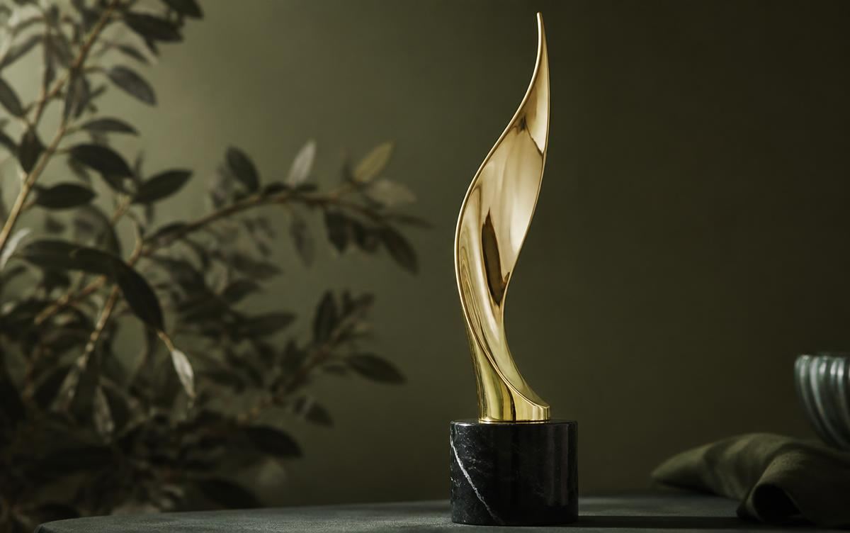 Broker of the Year award trophy