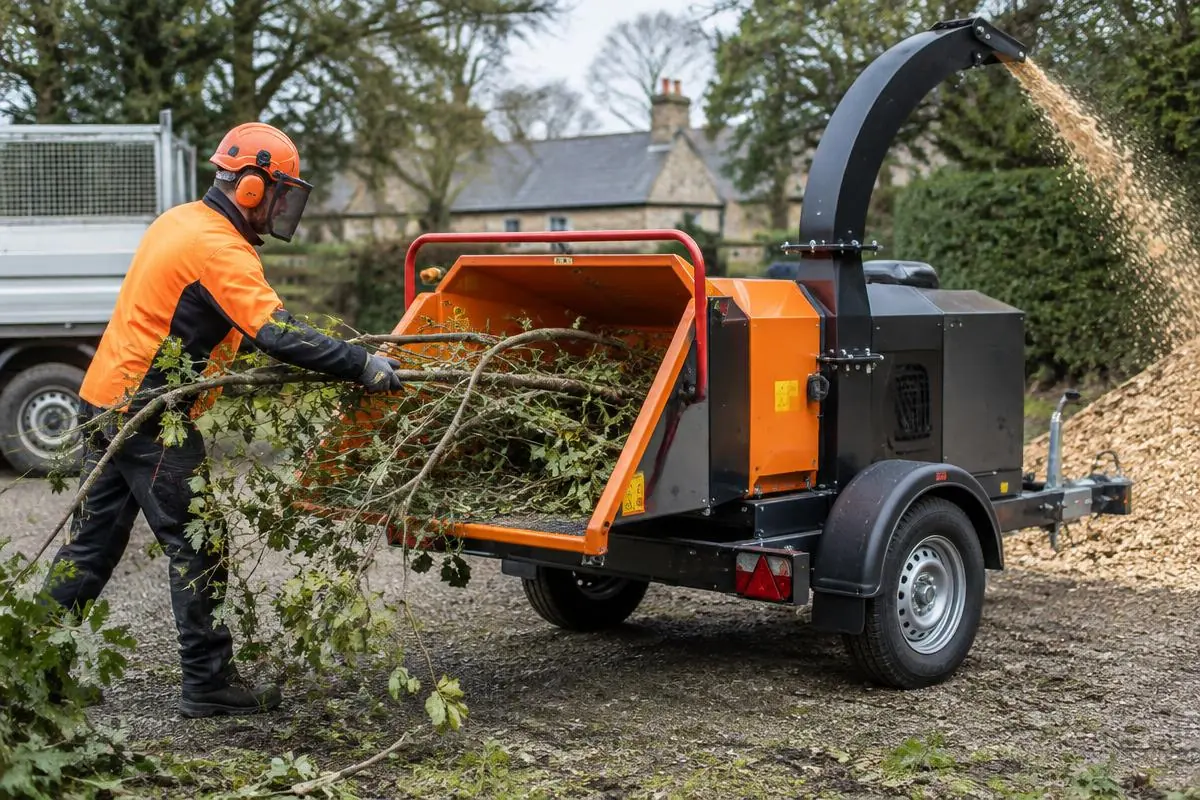 Wood Chipper Finance for Tree Surgeons and Arborists